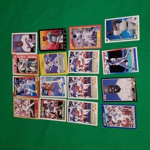 Ruben Sierra Baseball Card Collection 89-92 Topps Fleer Score Classic Upper Deck